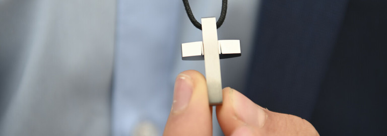 Anhänger mit Kreuz zur Konfirmation
